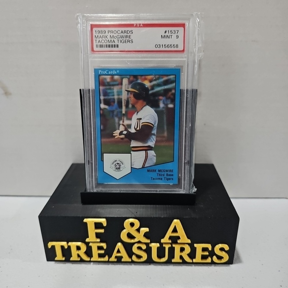 1989 ProCards Minor League Team Sets - Mark McGwire #1537 PSA 9